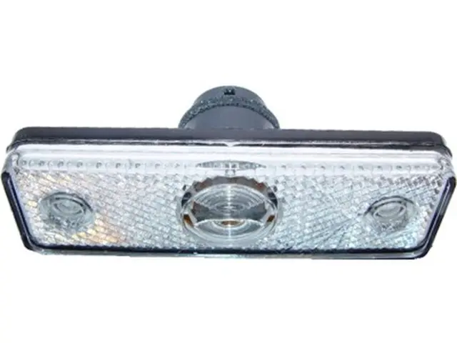 LED Lens for Position Lamp FLATPOINT whi 24V 