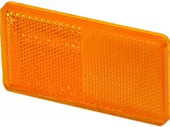 Reflex Reflector 105x55mm with adhesive