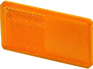 Reflex Reflector 105x55mm with adhesive