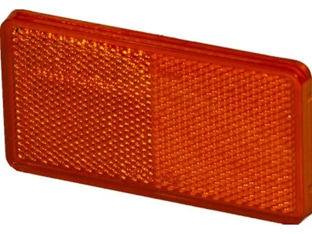 Reflex Reflector 105x55mm with adhesive 