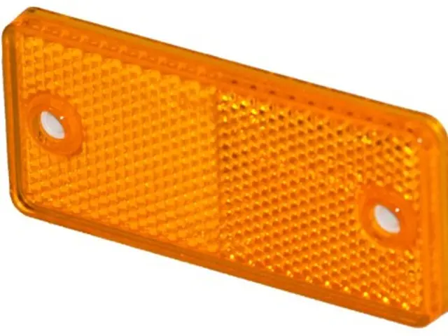 Reflex Reflector 90x40mm with adhesive p 