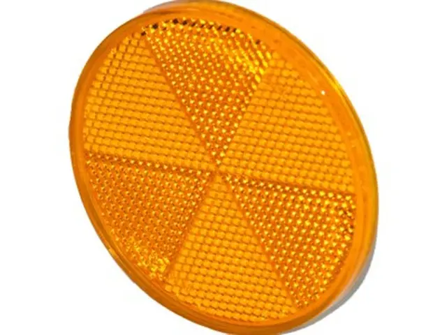 Reflex Reflector 80mm with adhesive pad 