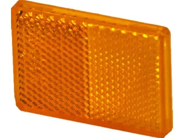 Reflex Reflector 56x39mm with adhesive p 