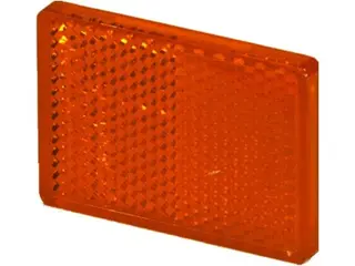 Reflex Reflector 56x39mm with adhesive p