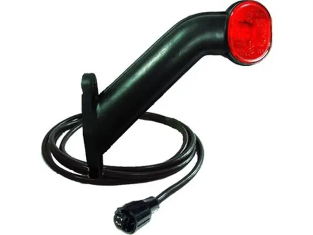 End Outline Marker Lamp SUPERPOINT II fl SCHMITZ version, right, cable 1,25 ASS1 