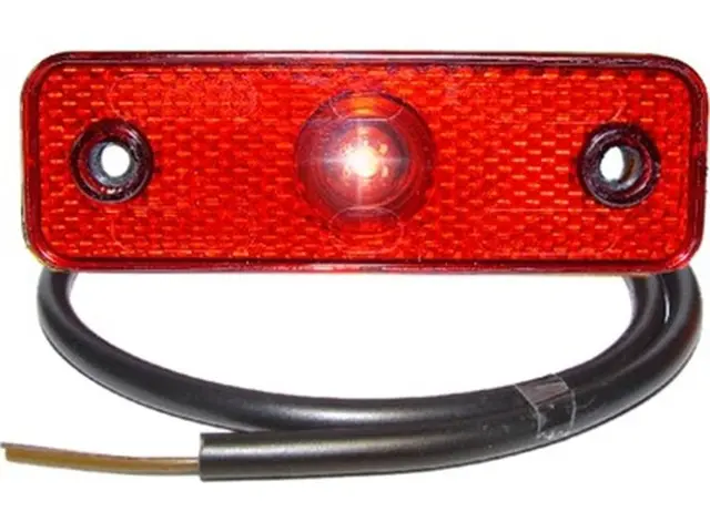 LED Position Lamp PRO-REP red 12V, cable 0,5m 