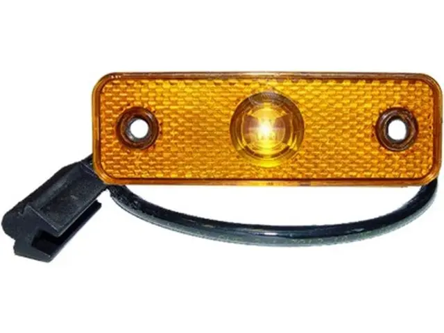LED Sidemarker Lamp PRO-REP 24V, cable 0,5m P&R-connector 