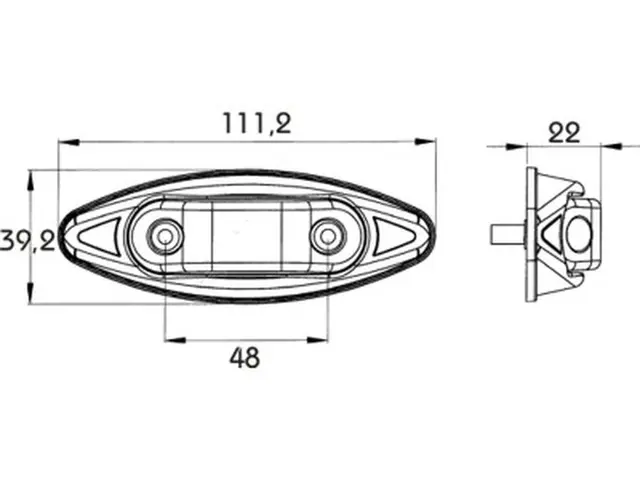 Chrome housing incl. flexible support fo 