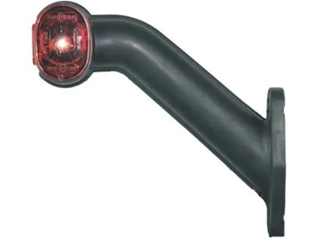 LED End Outline Marker Lamp SUPERPOINT I 24V, cable 1,75m, flexible bracket 