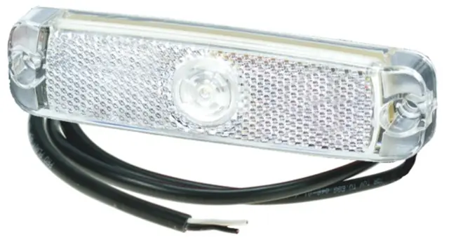 LED Front Position Lamp 12/24V, cable 0,5m 