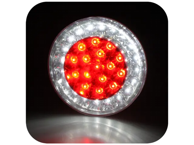 LED Fog/Reversing Lamp PRO-SPOT ECO FR 12/24V, cable 0,5m 