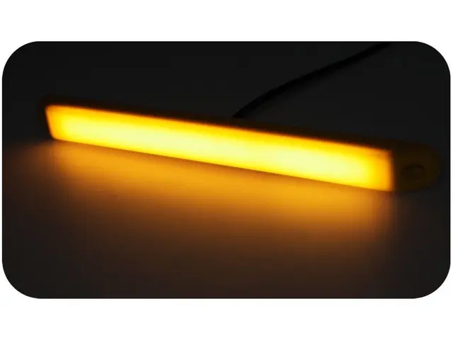 LED Sidemarker Lamp PRO-CAN XL 12V cable 0,5m, light guide technology 