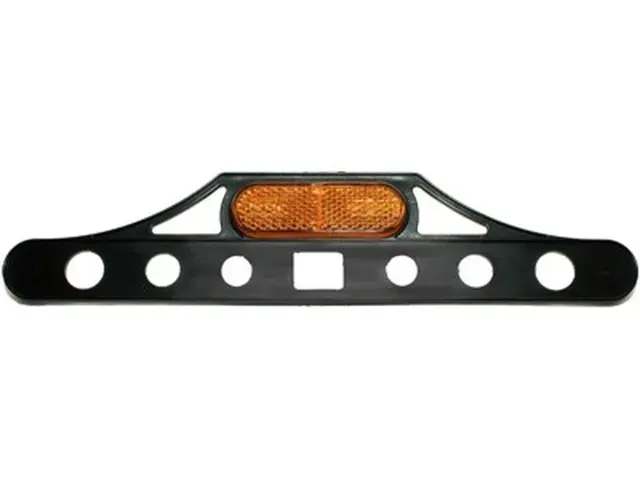 Bracket with amber Reflex Reflector for 