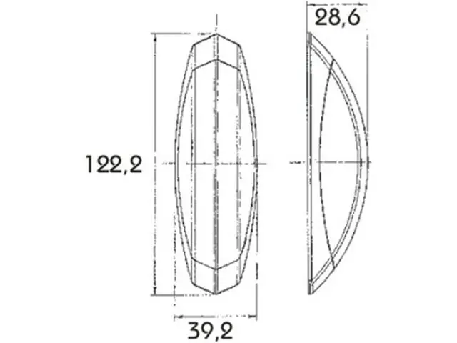 End Outline Marker Lamp 