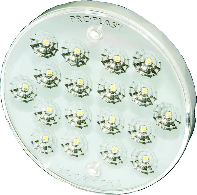 LED Interior Lamp PRO-ROOF 12/24V flat cable 0,5m, 360 lumen, pendant vers 