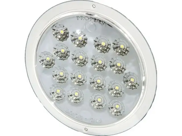 LED Interior Lamp PRO-ROOF 12/24V flat cable 0,5m, 360 lumen, recessed ver 