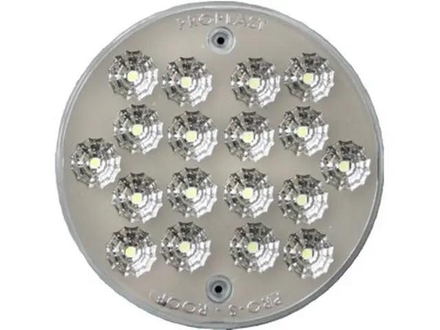 LED Interior Lamp PRO-S-ROOF 12/24V flat cable 0,5m, 900 lumen, pendant vers 