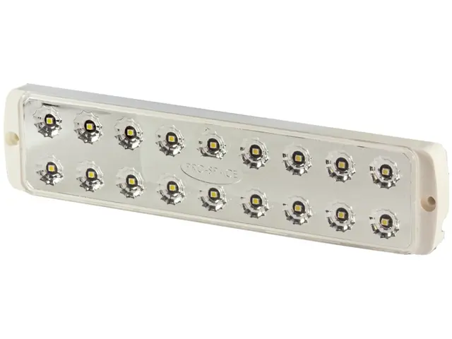 LED Interior Lamp PRO-SPACE 12/24V flat cable 0,5m, 360 lumen, pendant vers 