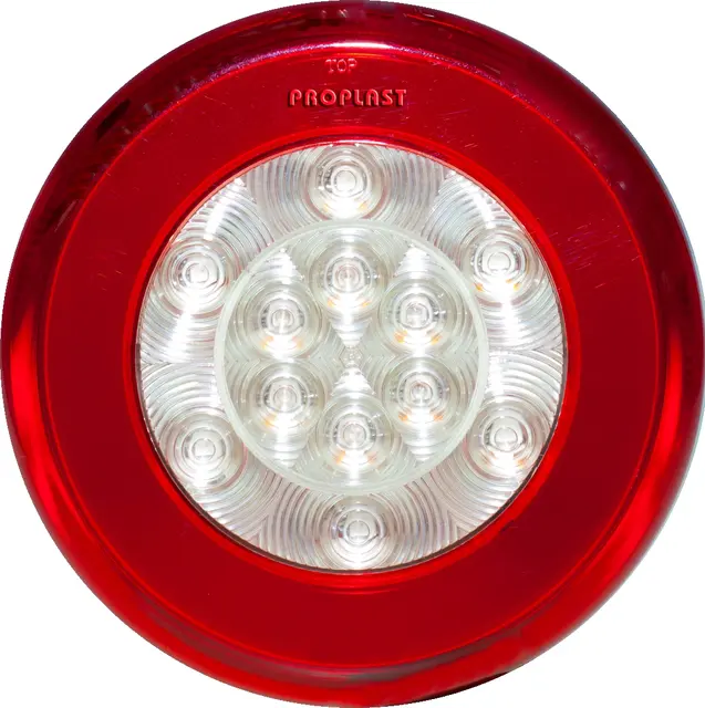 LED Rear Combination Lamp PRO-RING 12/24 cable 0,5m + 7-pol. AMP connector, light 