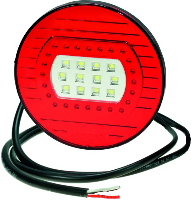 LED Fog-Reversing Lamp PRO-DISC FR 12/24V, cable 1,8m 