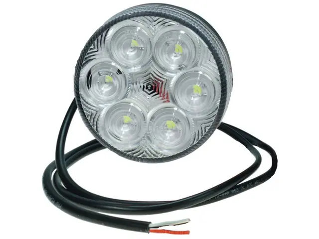 LED Reversing Lamp PRO-MINI-RING 12/24V cable 0,5m, pendant version 