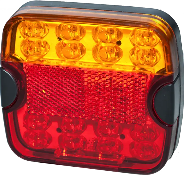 LED Rear Combination Lamp PRO-AGRILED 10-30V, cable 0,5m 