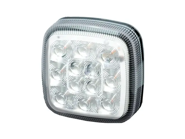 LED front direction indicator lamp + pos 12/24V, cable 0,5m 