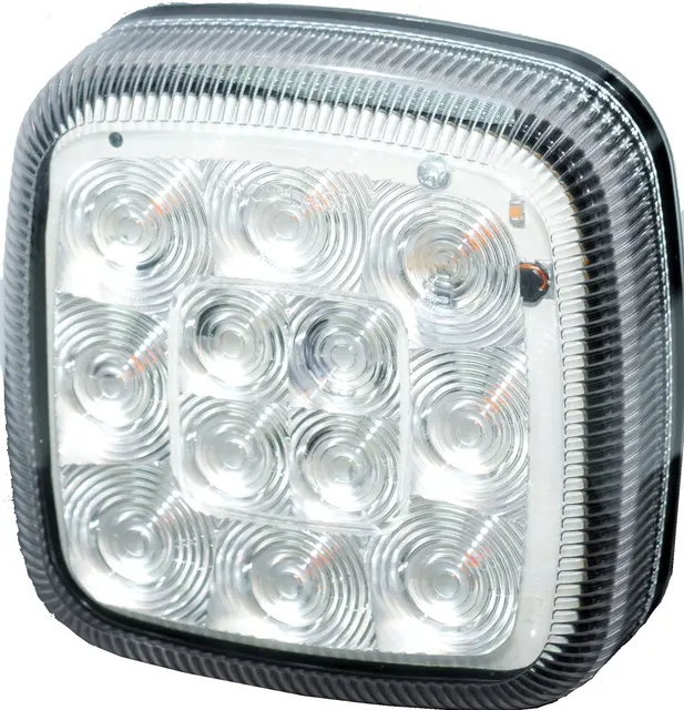 LED front direction indicator lamp + pos 12/24V, cable 0,5m 