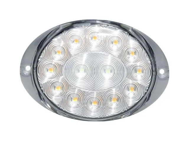 LED front direction indicator lamp + pos 12/24V, cable 0,5m 