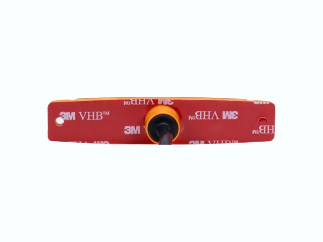 LED Sidemarker Lamp PRO-FLAT 12/24V, round cable 0,25m, amber lens 