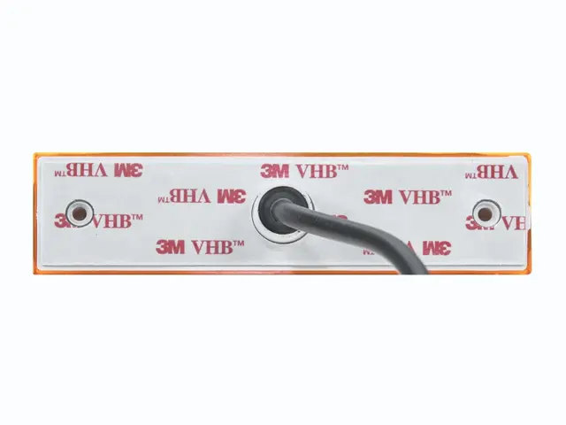 LED SML PRO-SUPER-FLAT 3M adhesive pad, 12/24V, round cable 0,5 