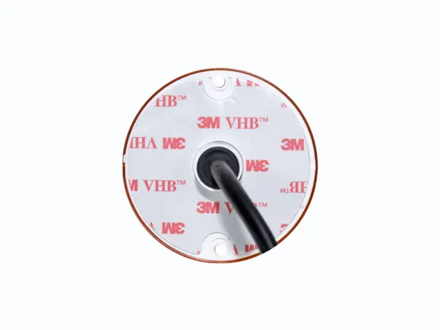 LED SML PRO-BUTTON 3M adhesive pad, 12/24V, round cable 0,5 