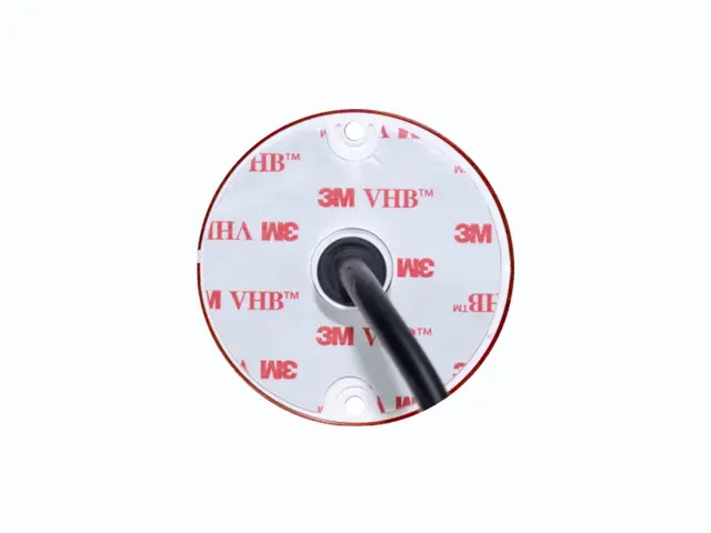 LED Rear Position Lamp PRO-BUTTON 3M adhesive pad, 12/24V, round cable 0,5 
