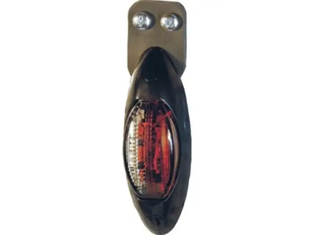 LED End Outline Marker Lamp PRO-STAR 12/ cable 0,5m, flexible bracket 