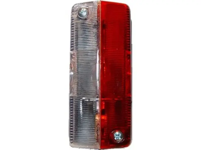 Lens red/white 