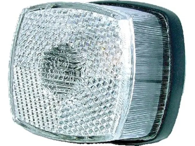 Front Position Lamp white with reflector 