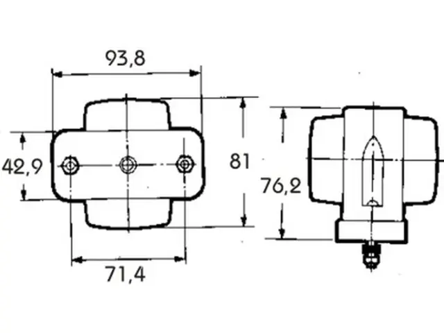 End Outline Marker Lamp 