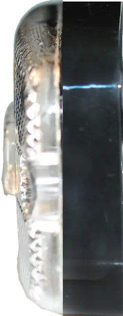 LED Front Position Lamp 12/24V Hvit cable 0,5m 