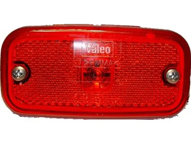 Rear Position Lamp red PG-screw, with reflex reflector 