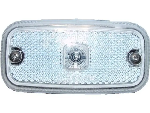 Front Position Lamp white PG-screw, with reflex reflector, surface 