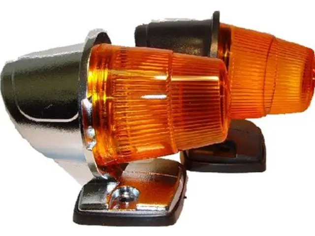 Position Lamp amber black housing 