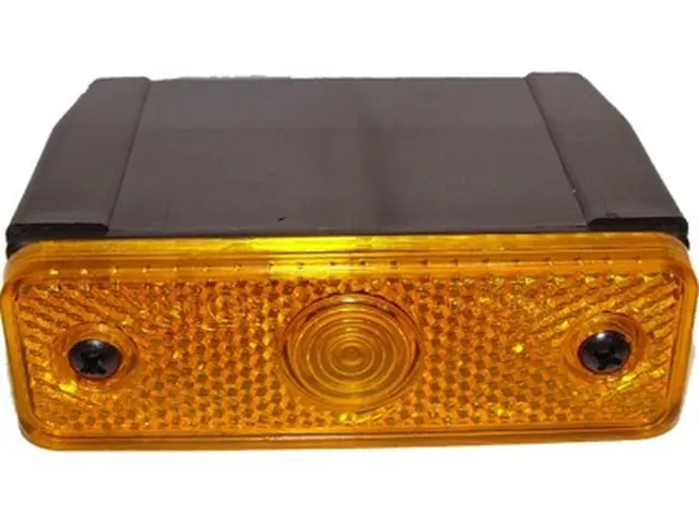 Sidemarker Lamp with reflex reflector 24V/4W bulb, with protective housing 