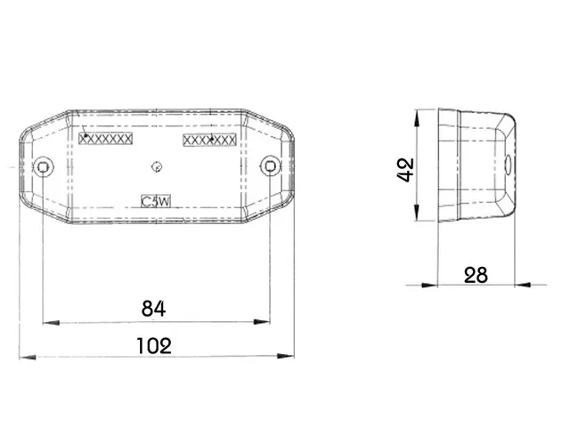Rear Position Lamp 