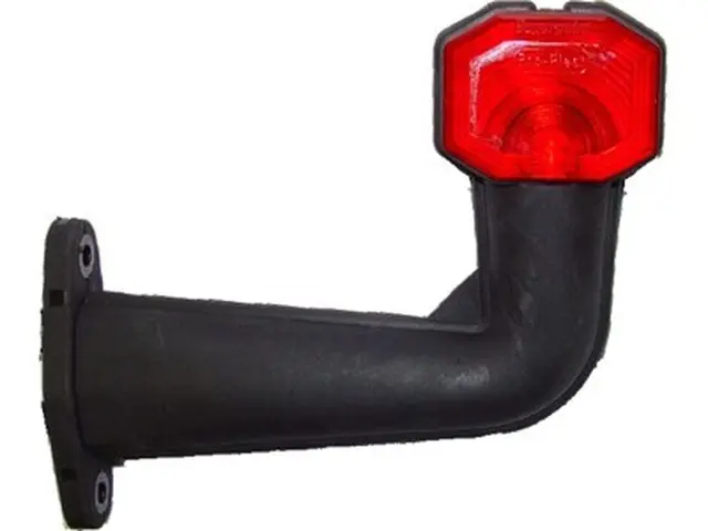 End Outline Marker Lamp SUPERPOINT with cable 0,5m, flexible bracket 90° 