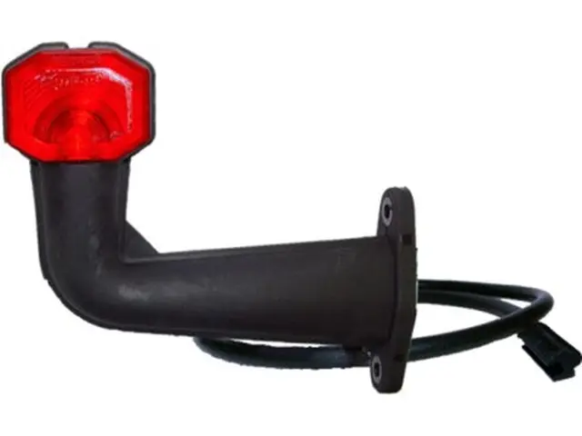 End Outline Marker Lamp SUPERPOINT  with flexible bracket 90°, cable 1,75m + P&R 