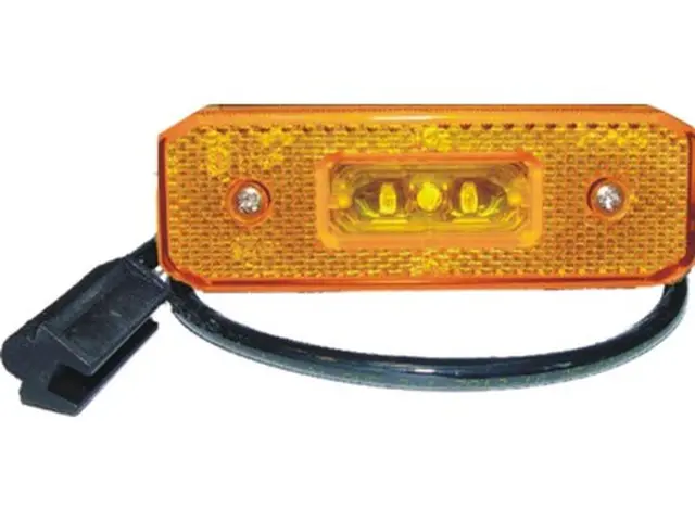 LED Sidemarker Lamp PG-screw cable 0,5m + P&R connector 