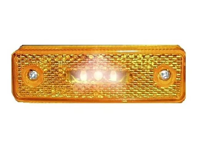 LED Sidemarker Lamp 24V T-connector PG-screw 