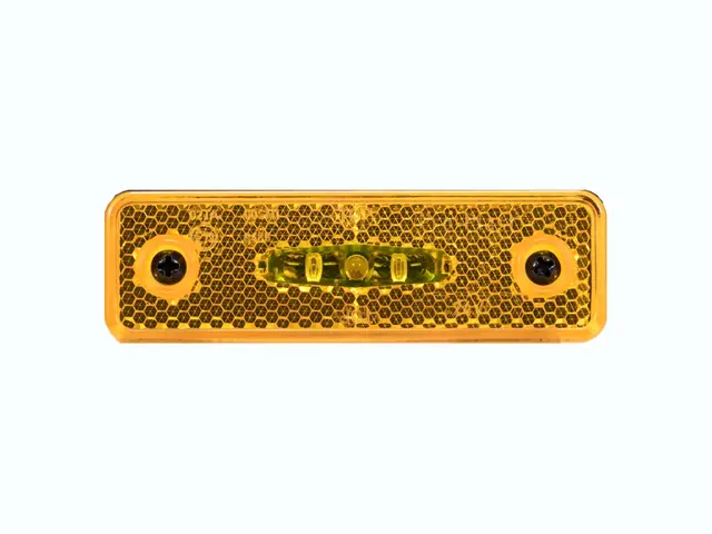 LED Sidemarker Lamp 24V 90°-cable connection, cable 0,5m 