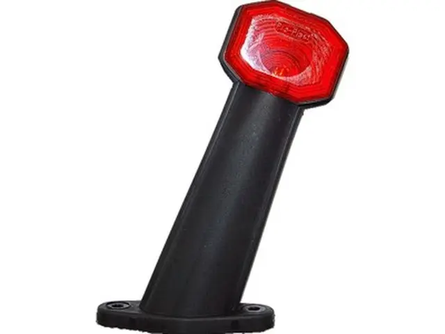 End Outline Marker Lamp SUPERPOINT with cable 0,5m, flexible bracket 60° 