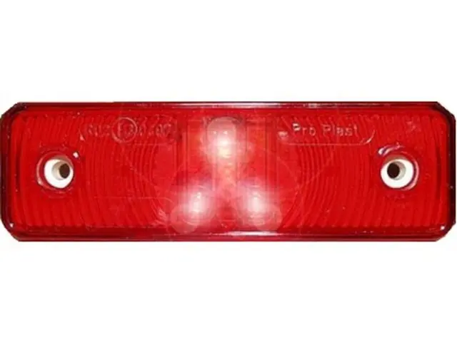 LED Rear Position Lamp 24V 90° PG-screw 